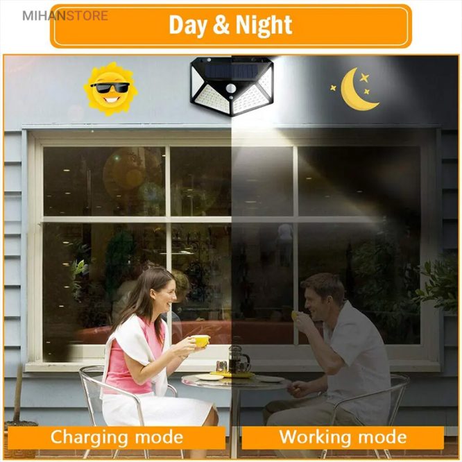 چراغ دیواری خورشیدی Solar Plus
