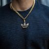 گردنبند مردانه ADIDAS_GOLD مدل 1977