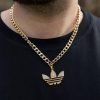 گردنبند مردانه ADIDAS_GOLD مدل 1977