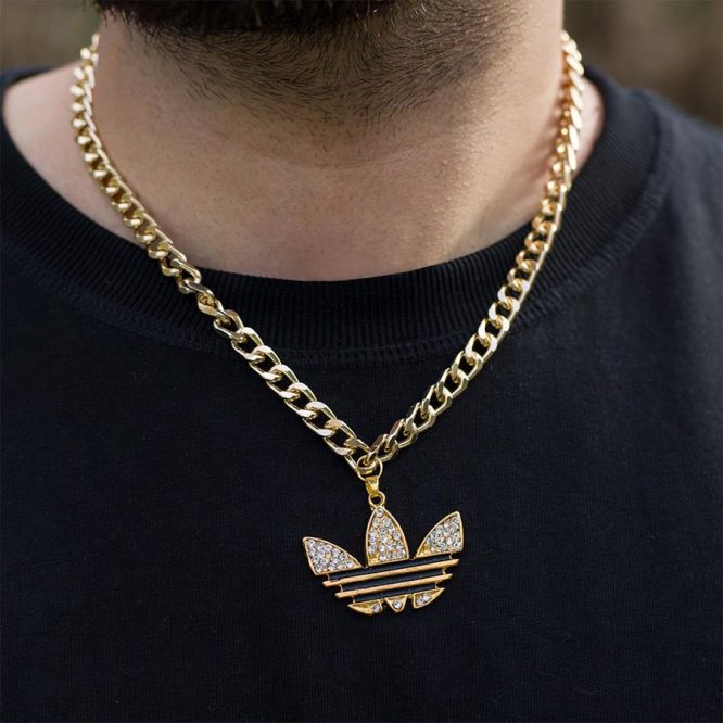 گردنبند مردانه ADIDAS_GOLD مدل 1977
