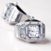 ساعت انگشتری Cartier_White مدل 3472